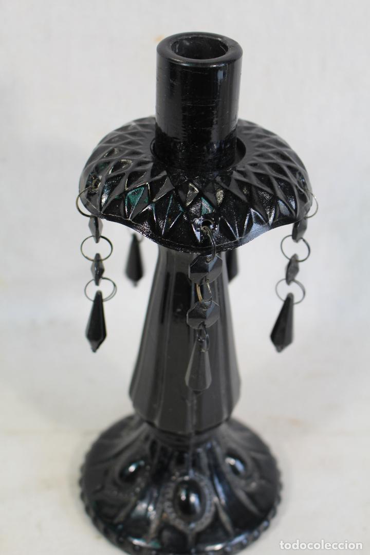 Vintage: candelabro en cristal - Foto 2