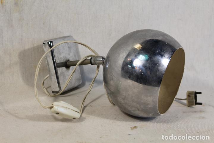 Vintage: aplique esfera cromo - Foto 1