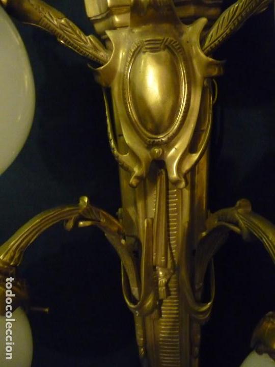 Vintage: APLIQUE FRANC&Eacute;S EN BRONCE - Foto 2