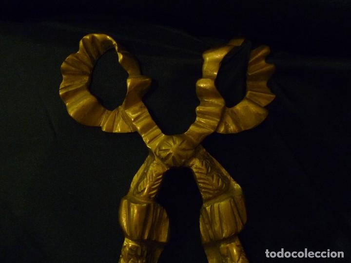 Vintage: APLIQUE FRANC&Eacute;S EN BRONCE - Foto 3