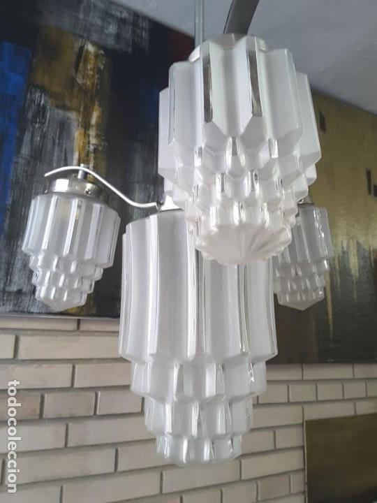Vintage: L&aacute;mpara art deco. - Foto 2
