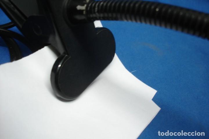 Vintage: FLEXO METAL CON PINZA . REVISADO Y FUNCIONA - Foto 2