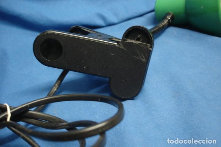 Vintage: FLEXO METAL CON PINZA . REVISADO Y FUNCIONA - Foto 5