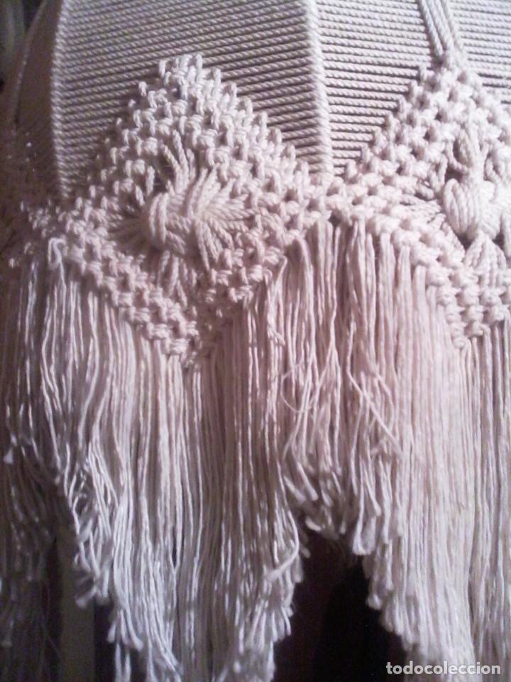 Vintage: LAMPARA DE MACRAM&Eacute; . - Foto 2