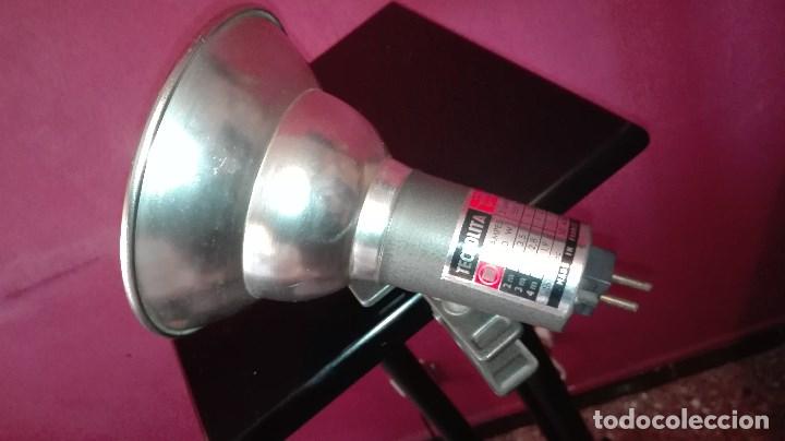 Vintage: FOCO INDUSTRIAL CON PINZA TRANSPORTABLE - Foto 6