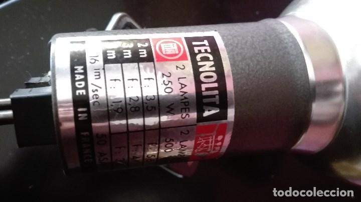 Vintage: FOCO INDUSTRIAL CON PINZA TRANSPORTABLE - Foto 7