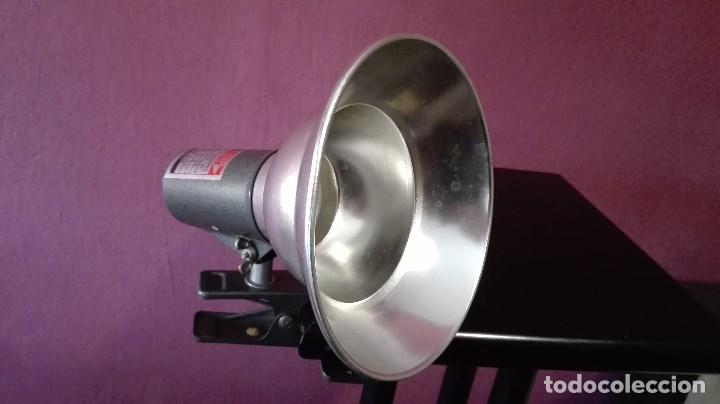 Vintage: FOCO INDUSTRIAL CON PINZA TRANSPORTABLE - Foto 12
