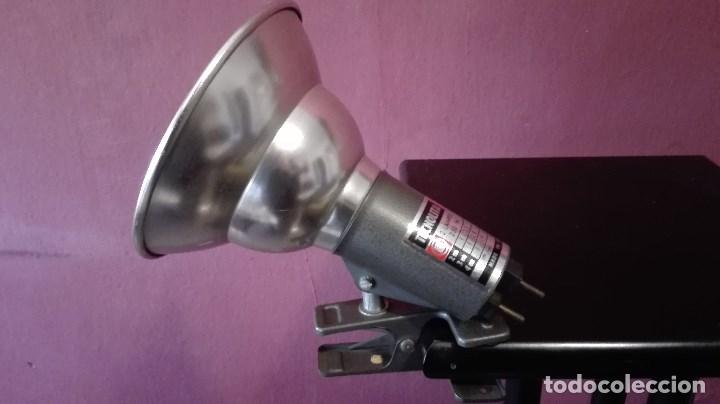 Vintage: FOCO INDUSTRIAL CON PINZA TRANSPORTABLE - Foto 15