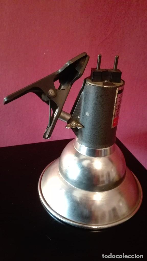Vintage: FOCO INDUSTRIAL CON PINZA TRANSPORTABLE - Foto 18