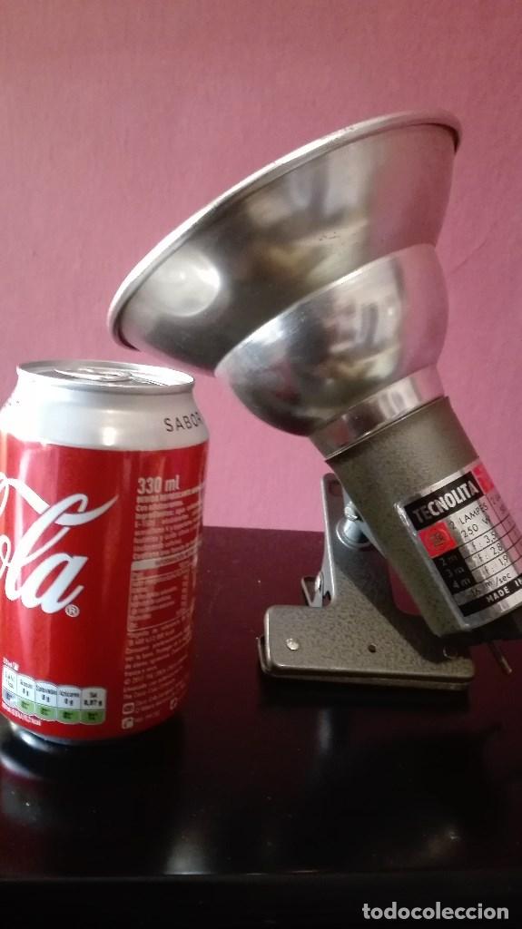 Vintage: FOCO INDUSTRIAL CON PINZA TRANSPORTABLE - Foto 19