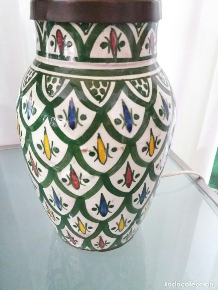 Vintage: LAMPARA SOBREMESA CERAMICA - Foto 2