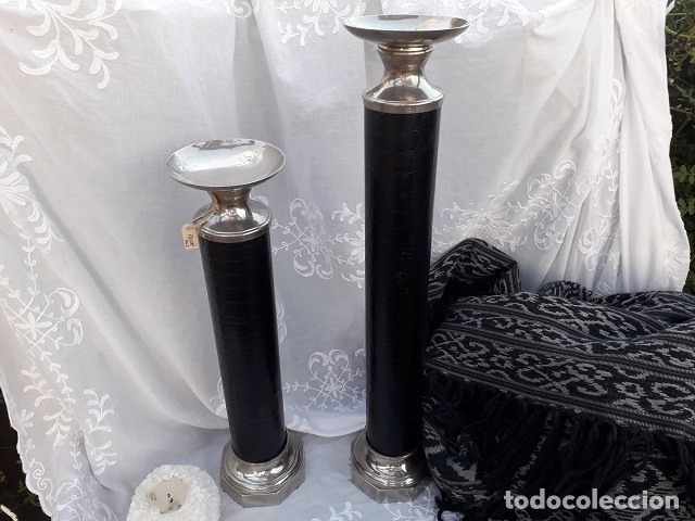 Vintage: 2 candeleros - Foto 4