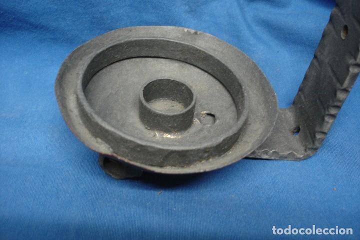 Vintage: ELEGANTE APLIQUE DE VELA EN FORJA - Foto 4