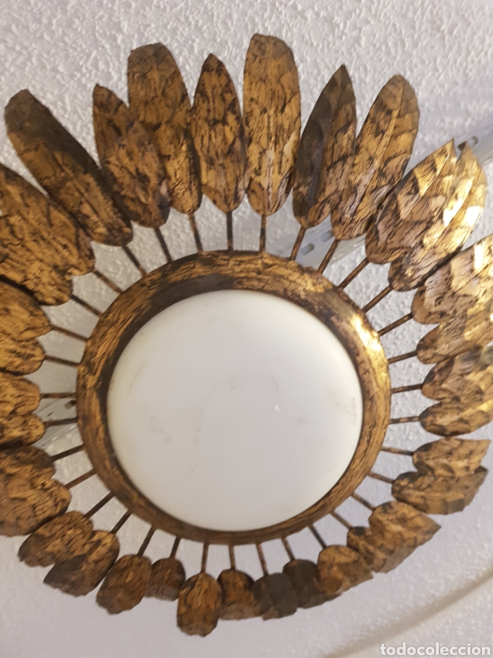 Vintage: Plafon hojas pan de oro - Foto 2
