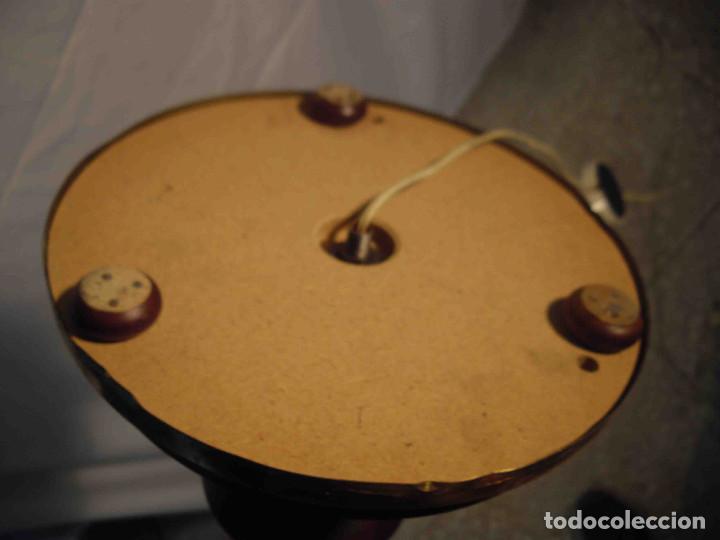 Vintage: PIE LAMPARA DE SUELO METAL MADERA - Foto 9
