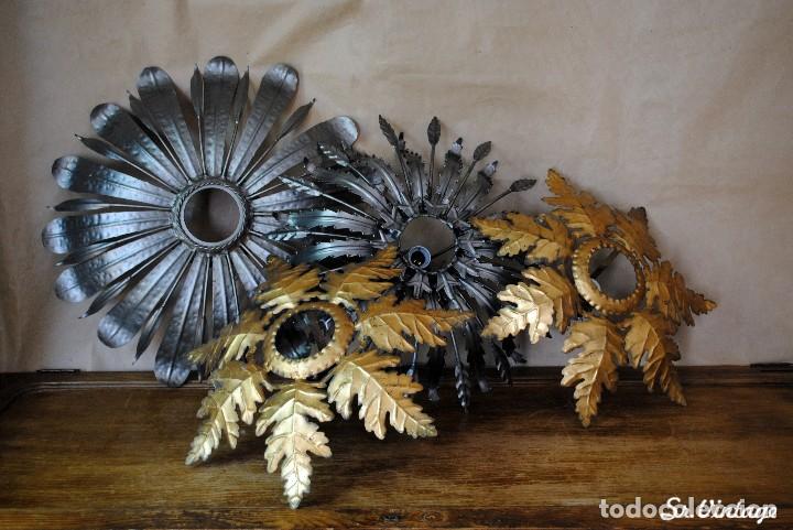 Vintage: plaf&oacute;n plateado vegetal - Foto 4