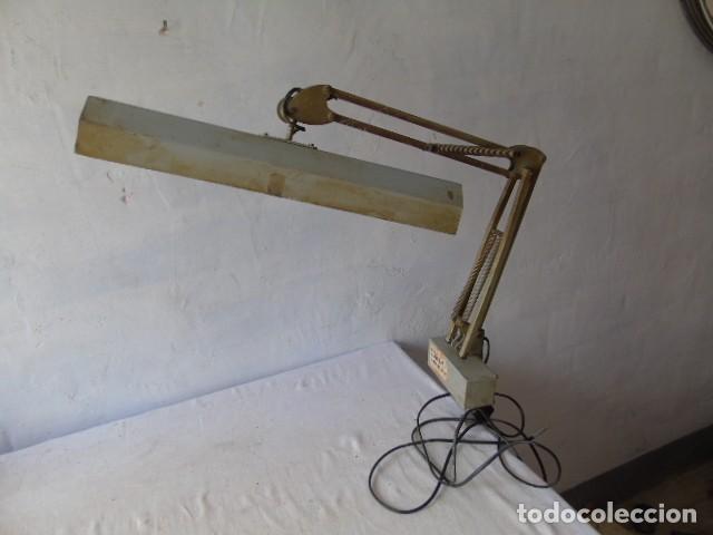 Vintage: LAMPARA INDUSTRIAL DAZOR ? PARA REFORMAR - Foto 2