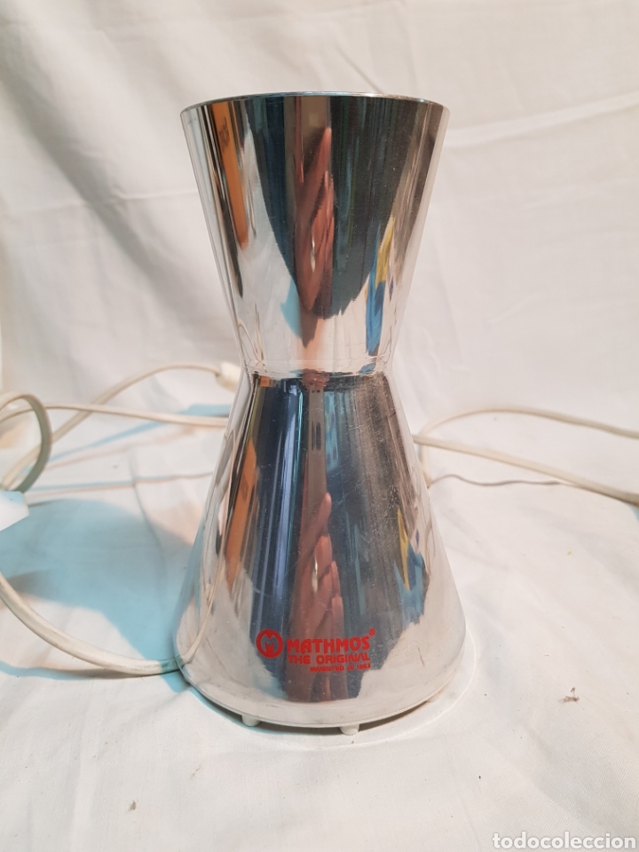 Vintage: BASE DE L&Aacute;MPARA MATHMOS DE LAVA ASTRO - Foto 1