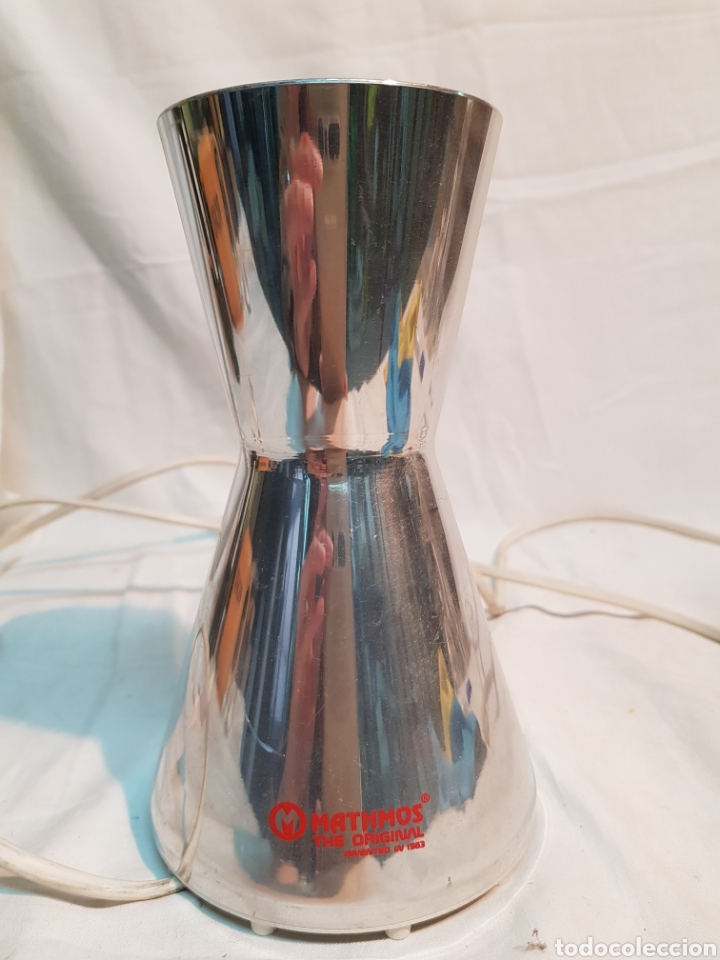 Vintage: BASE DE L&Aacute;MPARA MATHMOS DE LAVA ASTRO - Foto 4