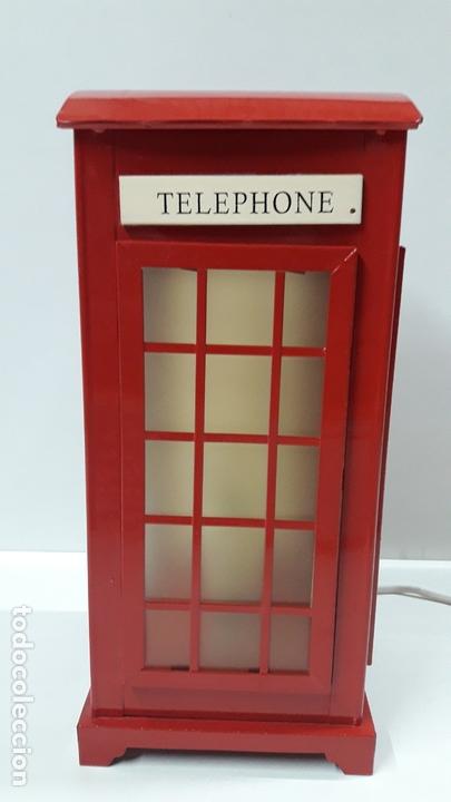 Vintage: LAMPARA DE MESA TELEPHONE . - Foto 3