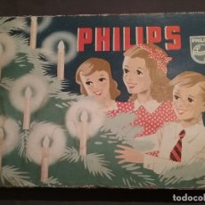 Vintage: LUCES VELA PHILIPS NAVIDAD EN CAJA ORIGINAL VINTAGE CHRISTMAS LIGHTS PHILIPS ORIGINAL BOX. Lote 174526204