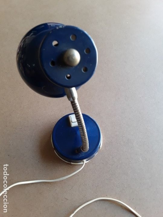 Vintage: Lampara de escritorio,vintage,azul - Foto 3