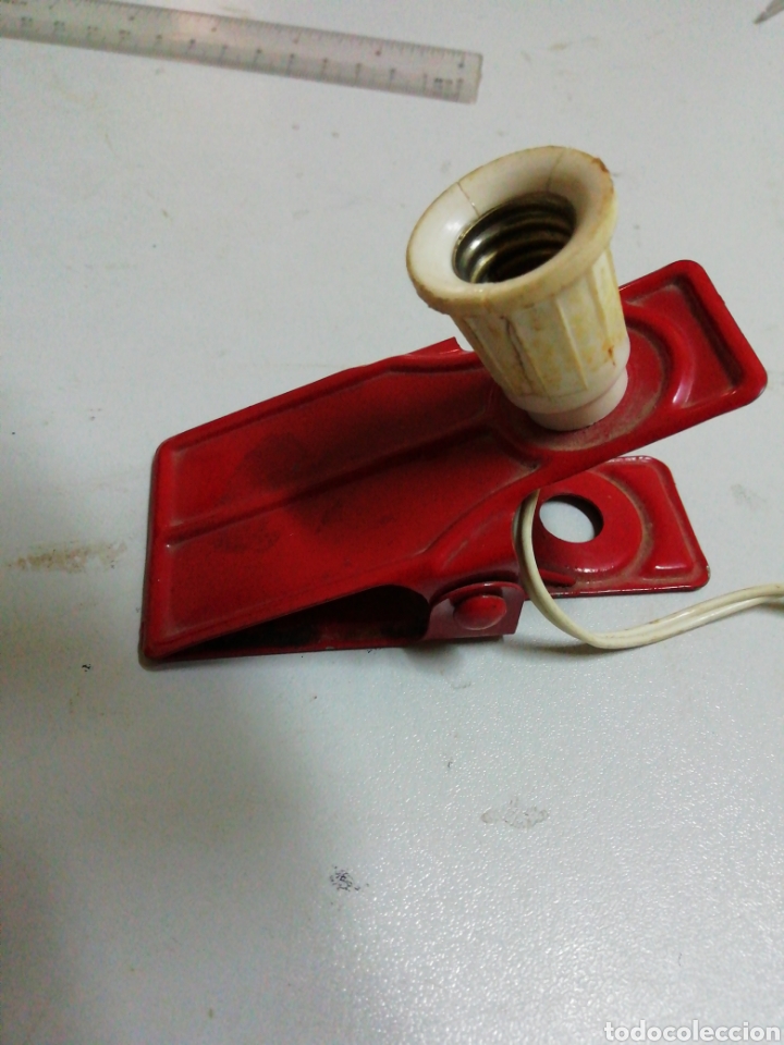Vintage: L&aacute;mpara de pinza vintage - Foto 3