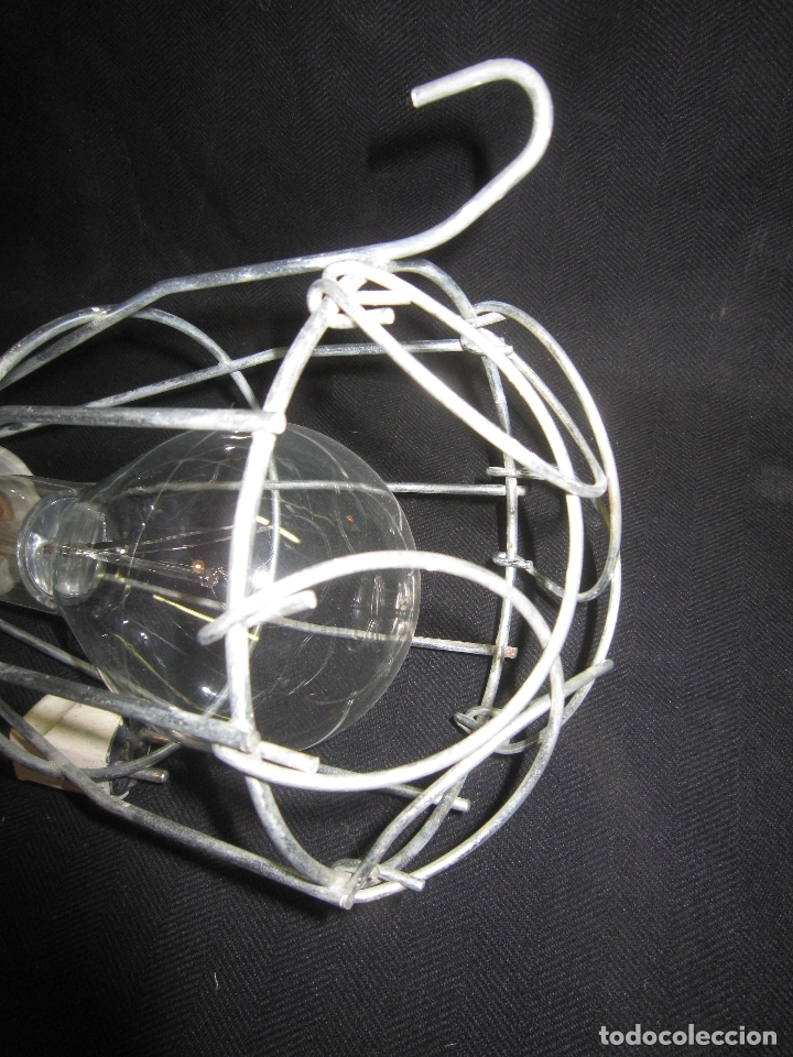 Vintage: L&Aacute;MPARA INDUSTRIAL ALARGADERA - Foto 4
