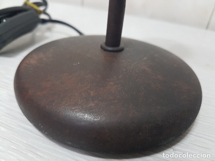 Vintage: LAMPARA DE PIE METALICA - Foto 3