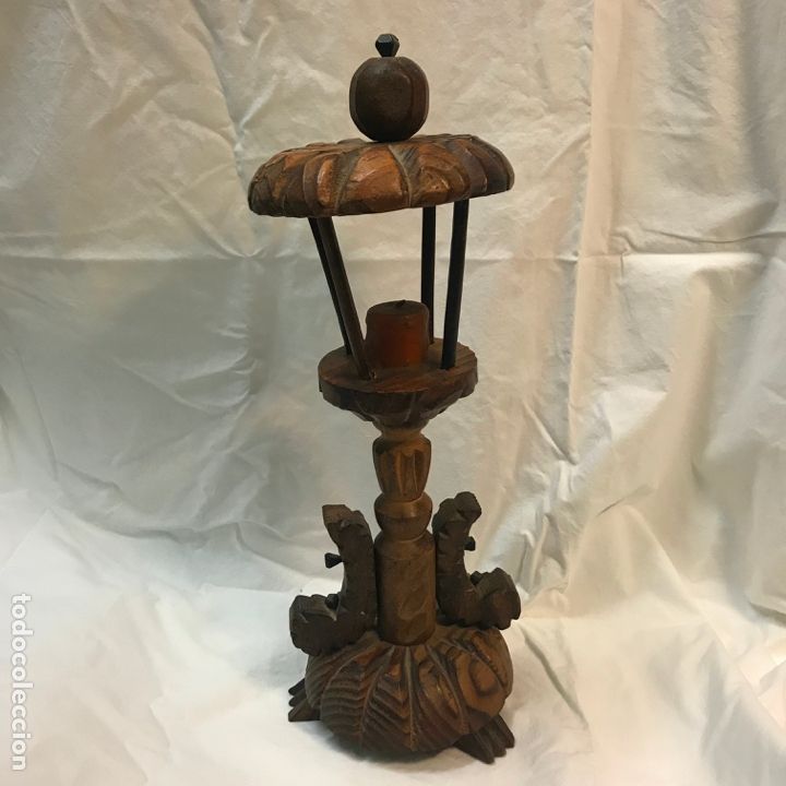 Vintage: Soporte para vela, candelabro - Foto 1