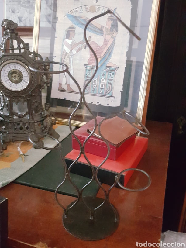 Vintage: Candelabro de hierro para cinco velas. - Foto 1