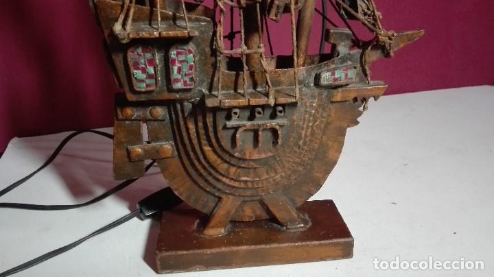 Vintage: LAMPARA BARCO SOBREMESA - Foto 11
