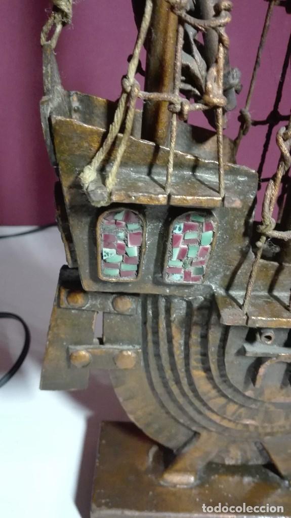 Vintage: LAMPARA BARCO SOBREMESA - Foto 18