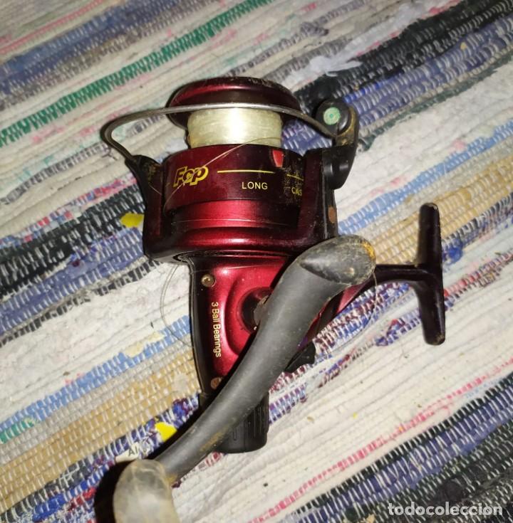 Vintage: CARRETE SUELTO DE CA&Ntilde;A DE PESCAR - Foto 1