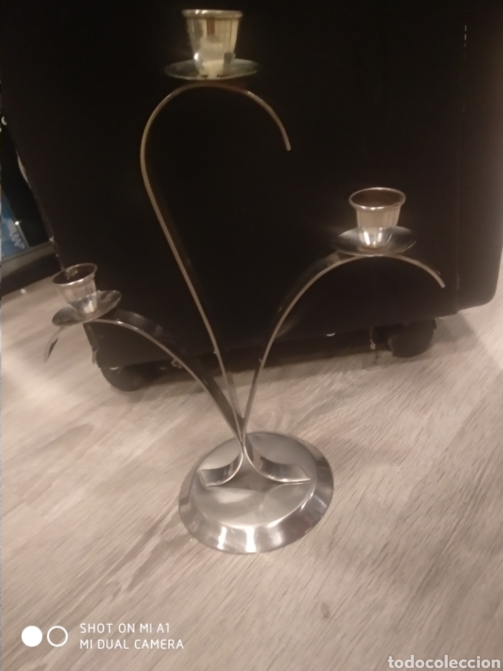 Vintage: Pareja candelabros - Foto 3