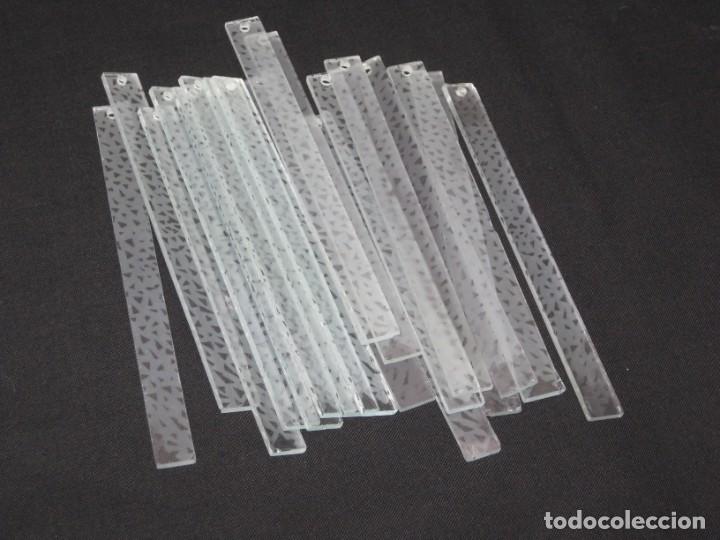 Vintage: 18 cristales para l&aacute;mpara - Foto 1