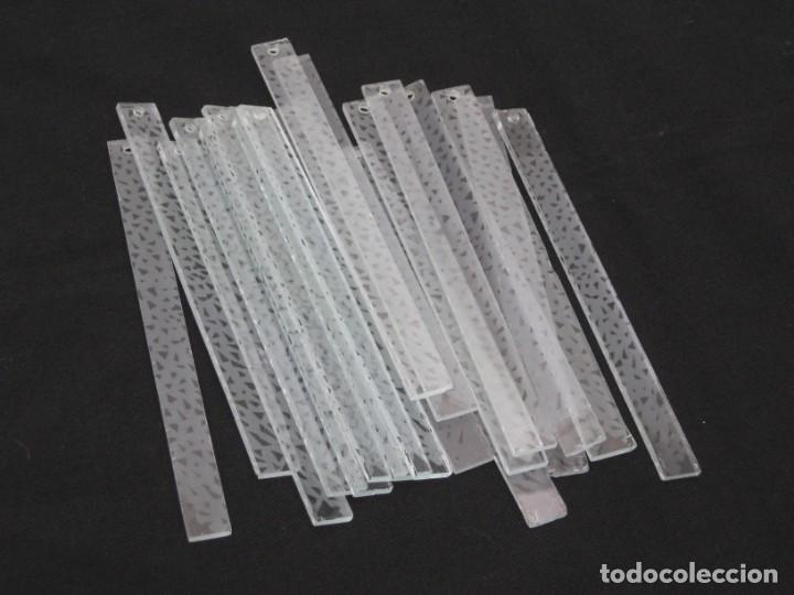 Vintage: 18 cristales para l&aacute;mpara - Foto 2