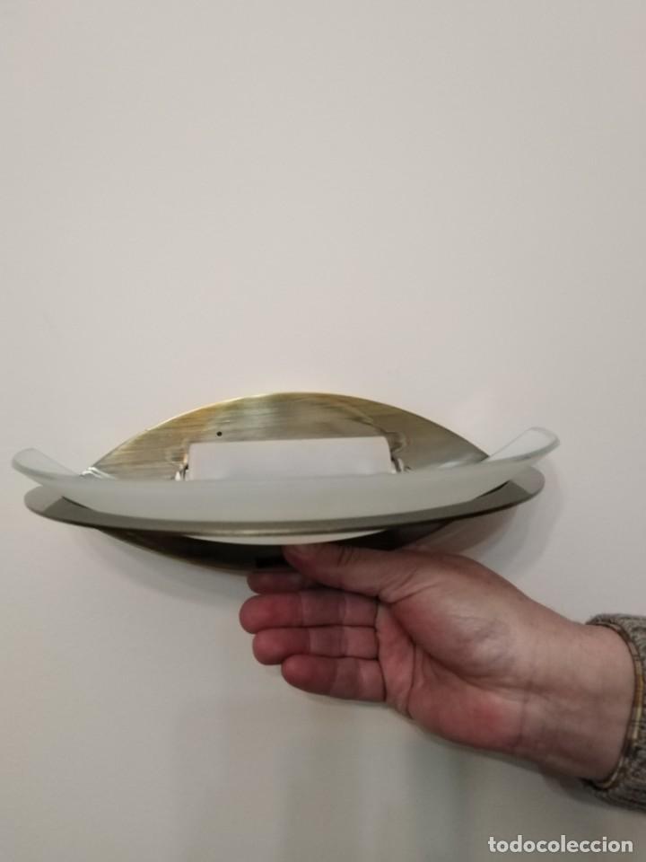 Vintage: lampara de pared de luz halogena. - Foto 3