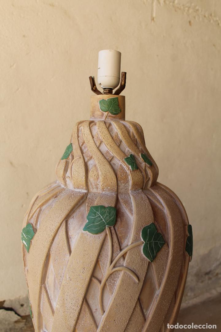 Vintage: LAMPARA DE PIE EN CERAMICA - Foto 6