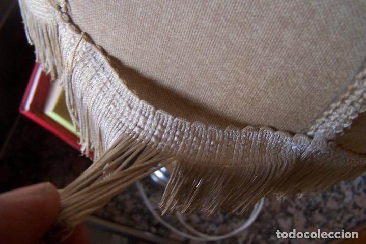 Vintage: Lampara de sobremesa, madera y metal - Foto 3