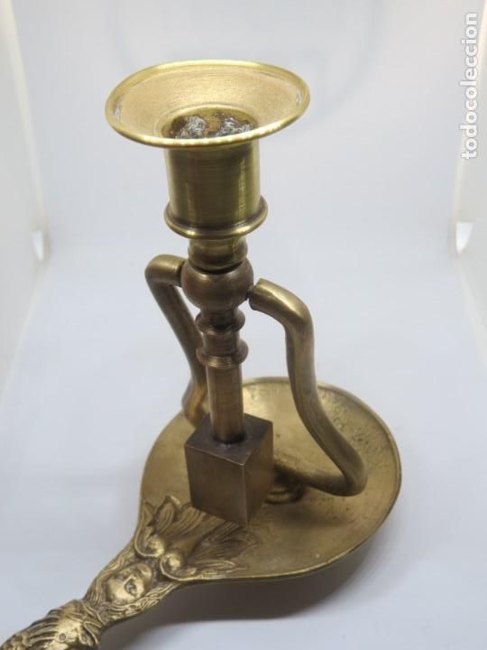 Vintage: Palmatoria para velas de cera - Foto 3