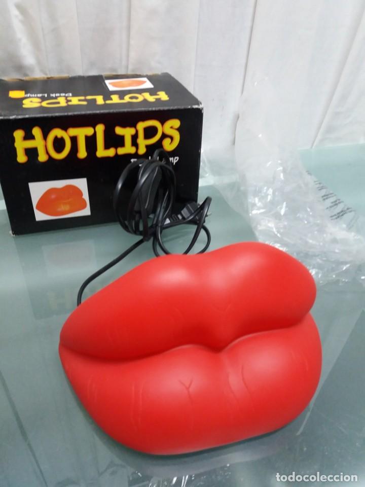 Vintage: LAMPARA SOBREMESA LABIOS NUEVA - Foto 4