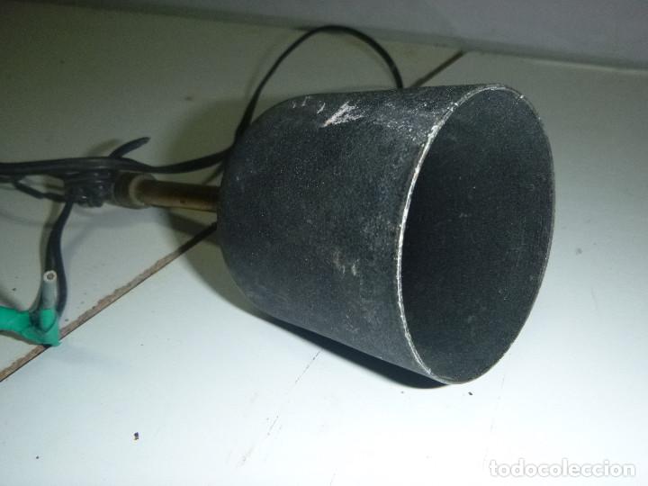 Vintage: LAMPARA ARTDECO METAL Y CHAPA - Foto 4