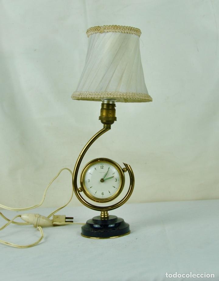 Vintage: Reloj l&aacute;mpara Bayard - Foto 4