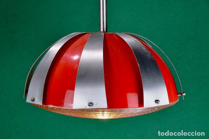 Vintage: L&aacute;mpara de techo Philips a&ntilde;os 70 - Foto 4