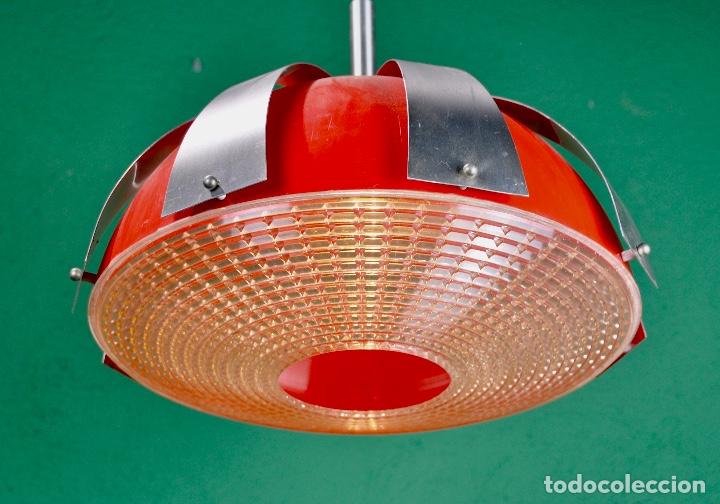 Vintage: L&aacute;mpara de techo Philips a&ntilde;os 70 - Foto 6