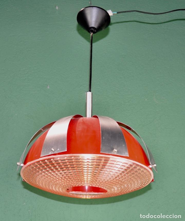 Vintage: L&aacute;mpara de techo Philips a&ntilde;os 70 - Foto 9