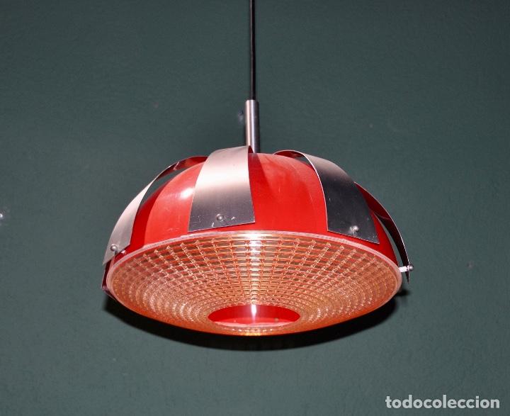 Vintage: L&aacute;mpara de techo Philips a&ntilde;os 70 - Foto 11