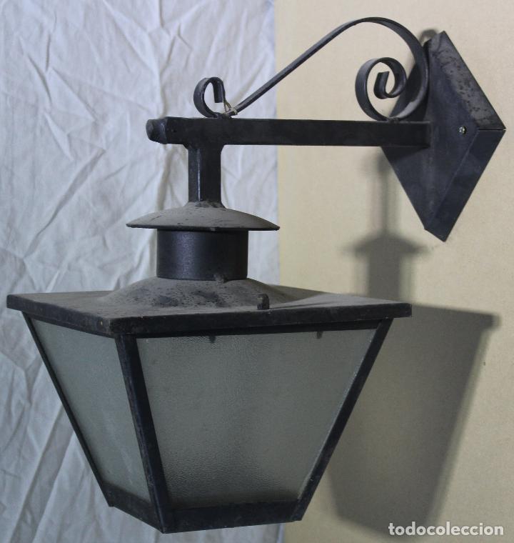 Vintage: Farol brazo hierro - Foto 2
