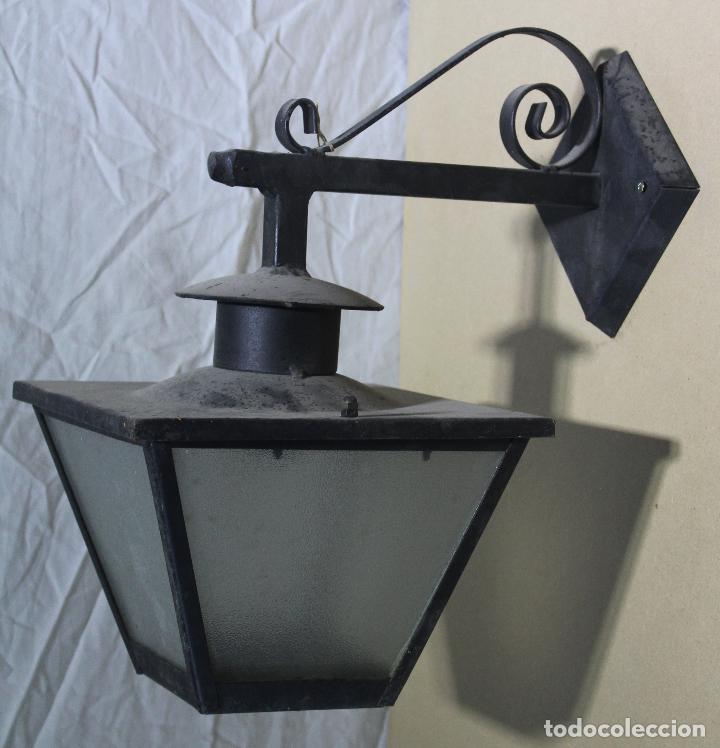 Vintage: Farol brazo hierro - Foto 3